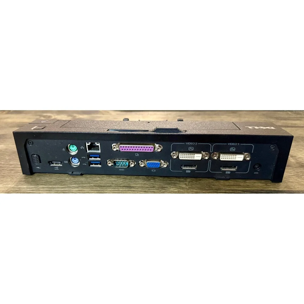 Dell E-Port Plus K09A Docking Station Latitude Precision Dual DVI DP USB 3.0 EX